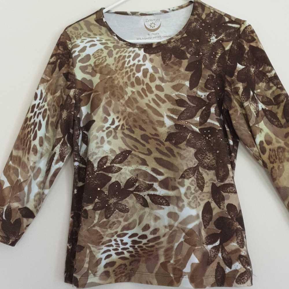 Chico's Zenergy Long Sleeve T